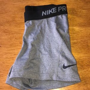 2 pairs of Nike pro shorts